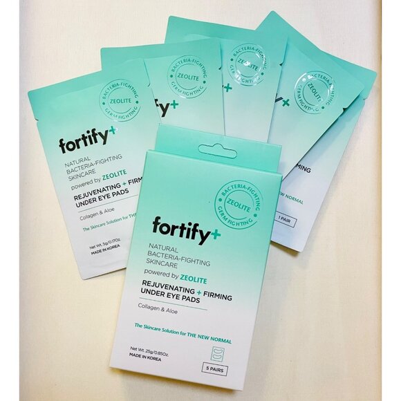Fortify Rejuvenating Protecting Under Eye Pads Eye Mask Pack of 5 Pairs - Picture 1 of 4
